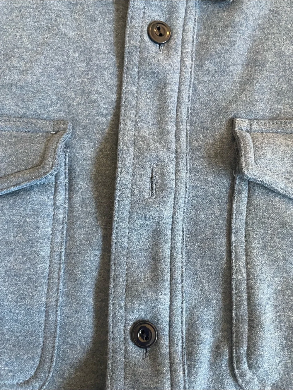 J.‎ CREW Seaboard soft-knit shirt in Heather Washed Indigo Size M NWD $118 BV899